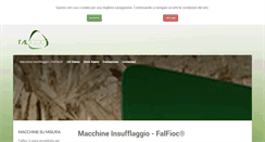 Desktop Screenshot of macchineinsufflaggio.com